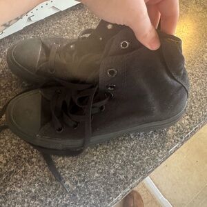 Black High-Top Converse